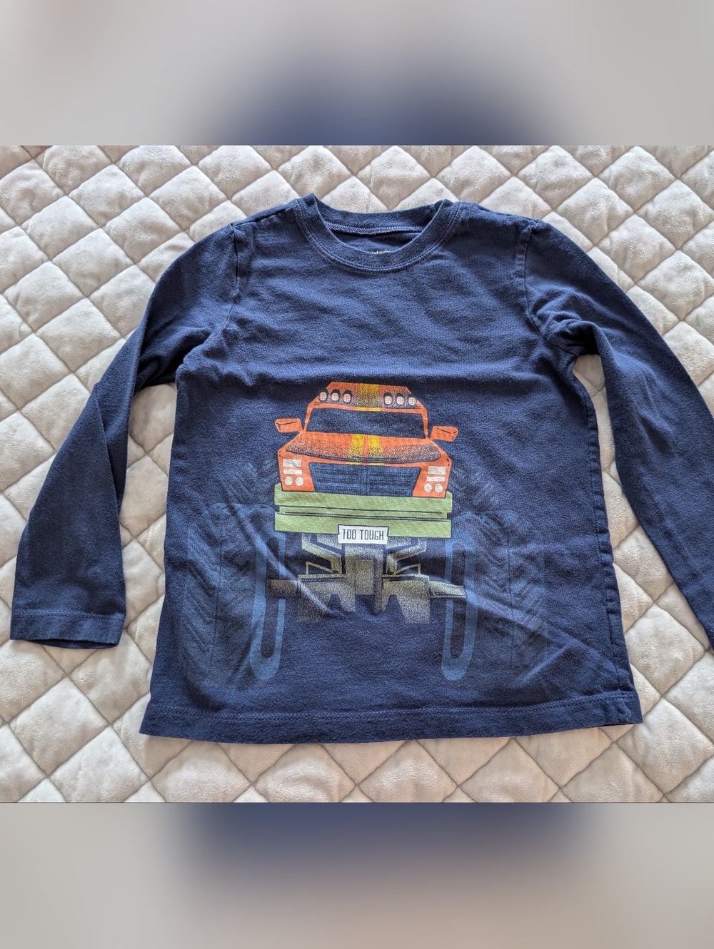 Carter's And Cat & Jack Toddler Boy Long Sleeve Shirt, Size 4T, Set Of 5x Shirts - Picture 5 of 7